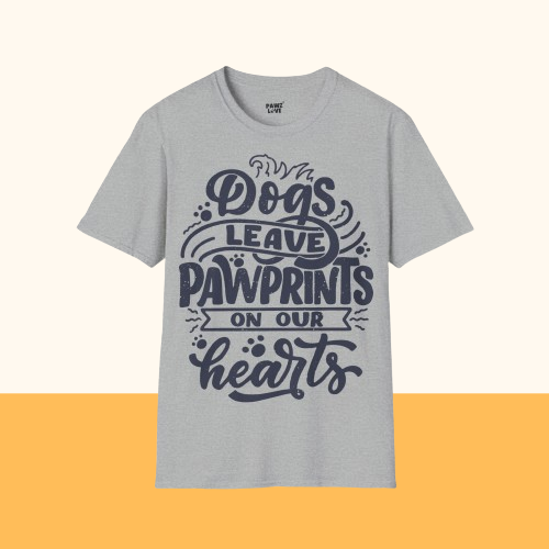 Softstyle T-Shirt "Pawprints"