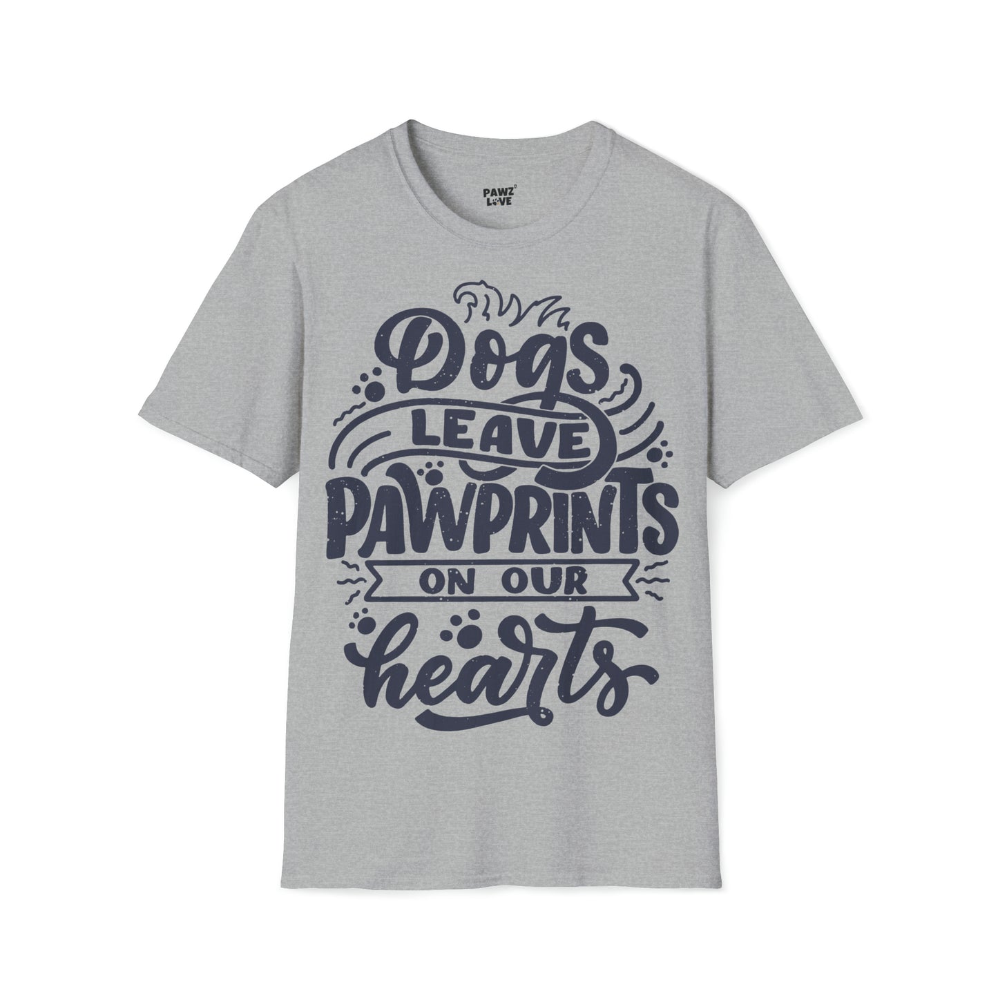 Softstyle T-Shirt "Pawprints"