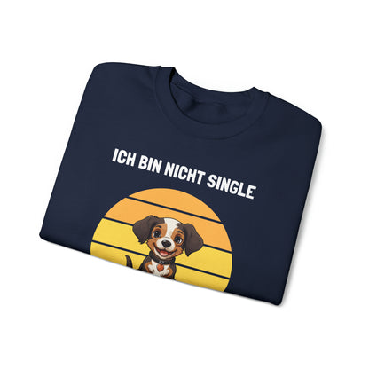 Heavy Blend™ Crewneck Sweatshirt "Ich bin nicht Single"