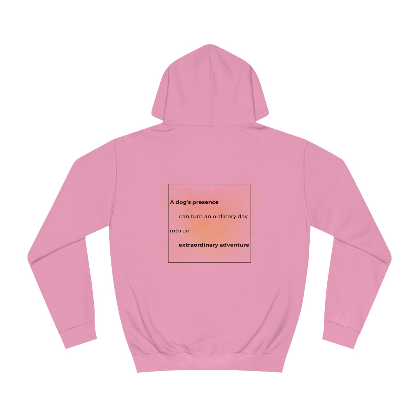 College Hoodie "Dog Adventure" Farbe: Candy Pink| Pawzlove