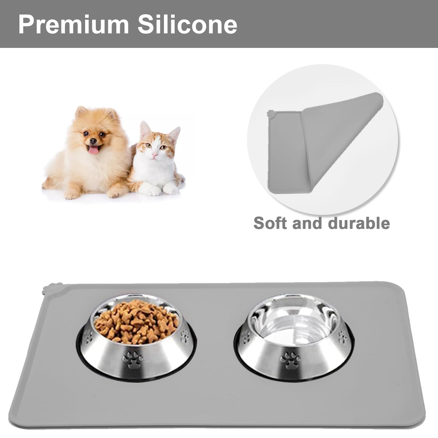 MOACC Silikon-Futtermatte für Hunde & Katzen