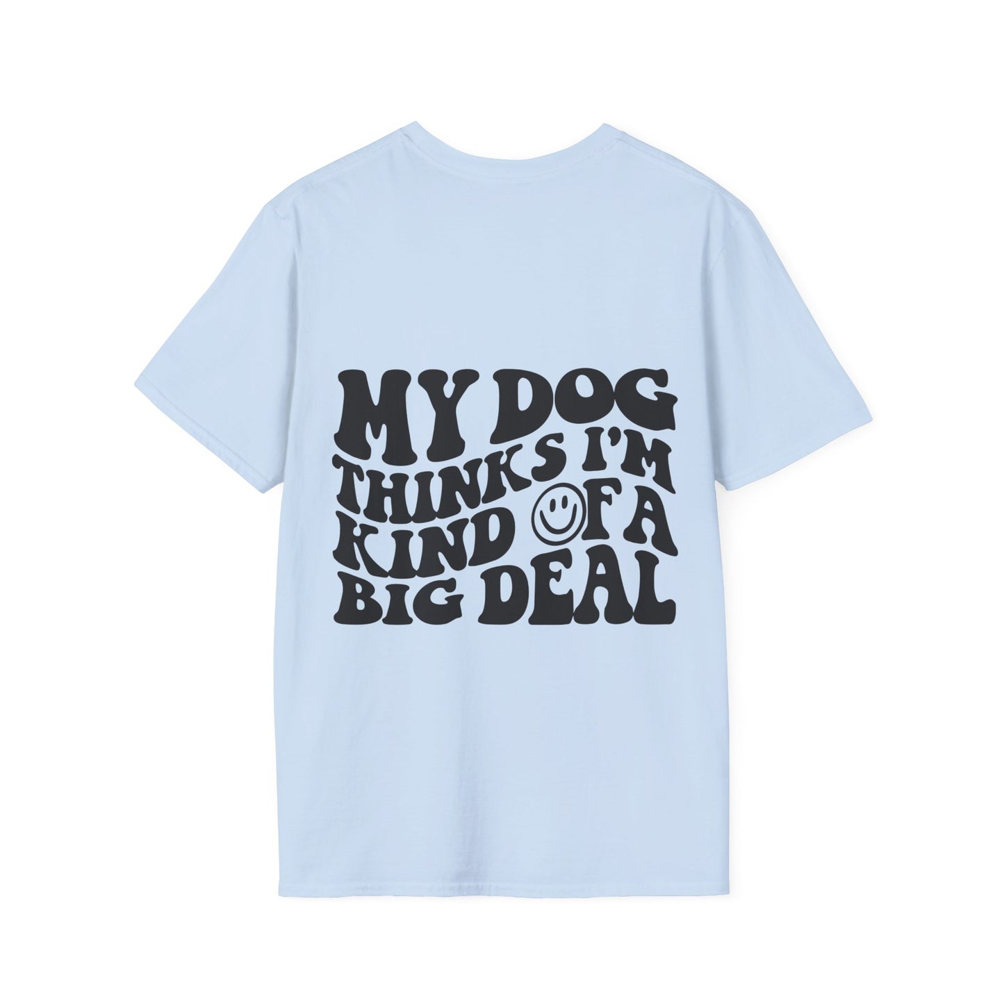 Backprint Softstyle T-Shirt "Big Deal"