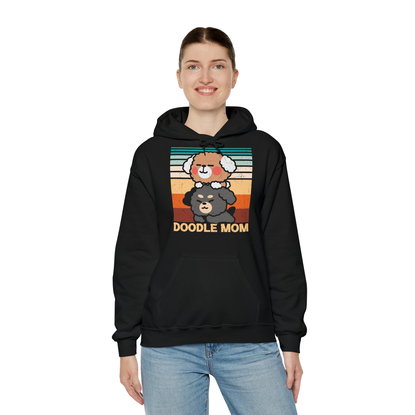 Heavy Blend™ Hooded Sweatshirt "Doodle Mom"