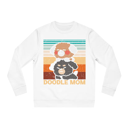 Changer Sweatshirt "DOODLE MOM" Farbe: Weiß| Pawzlove