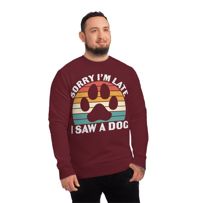 Changer Sweatshirt "I saw a Dog" Farbe: Schwarz| Pawzlove