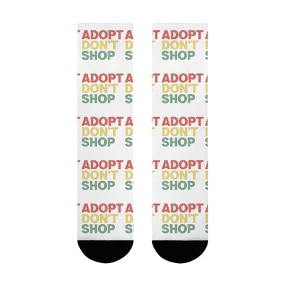 Socken "Adop't don't shop" Size: S| Pawzlove