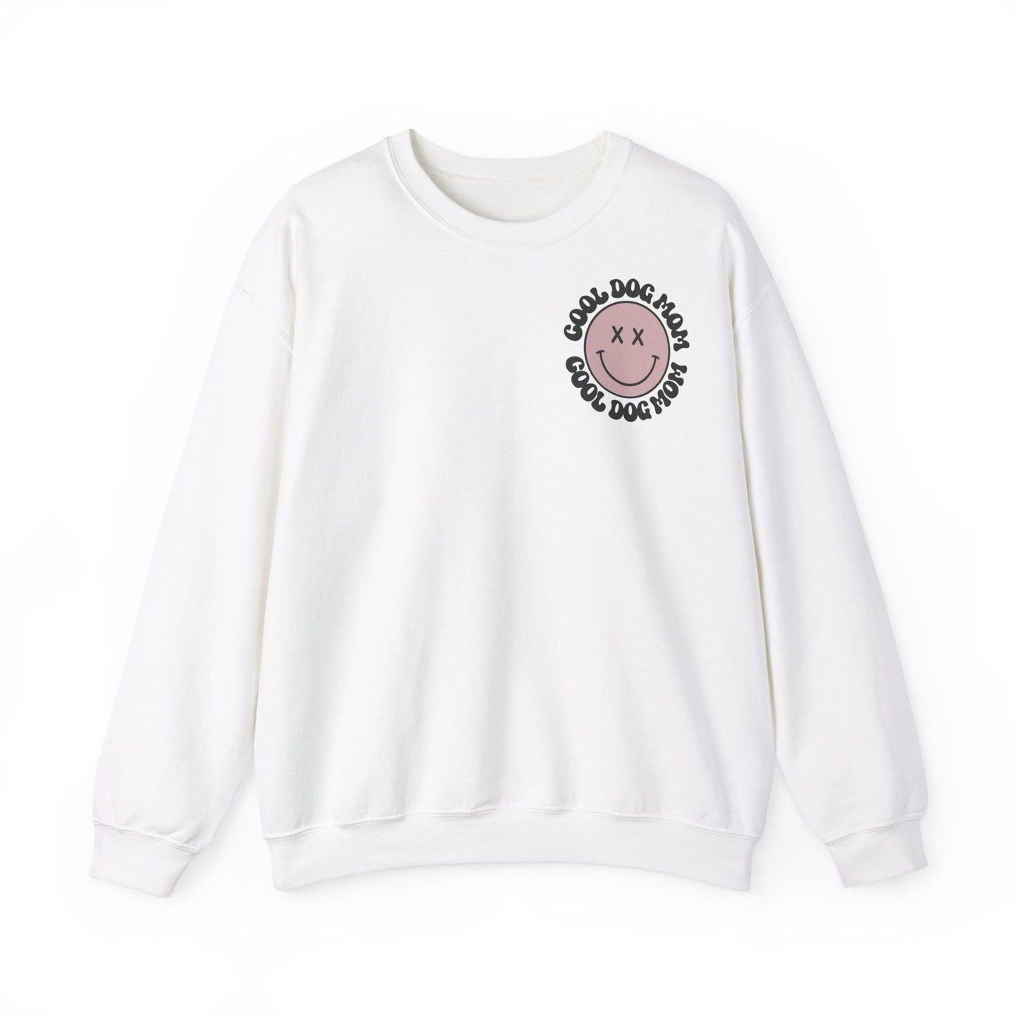 Heavy Blend™ Crewneck Sweatshirt "Cool Dog Mom"