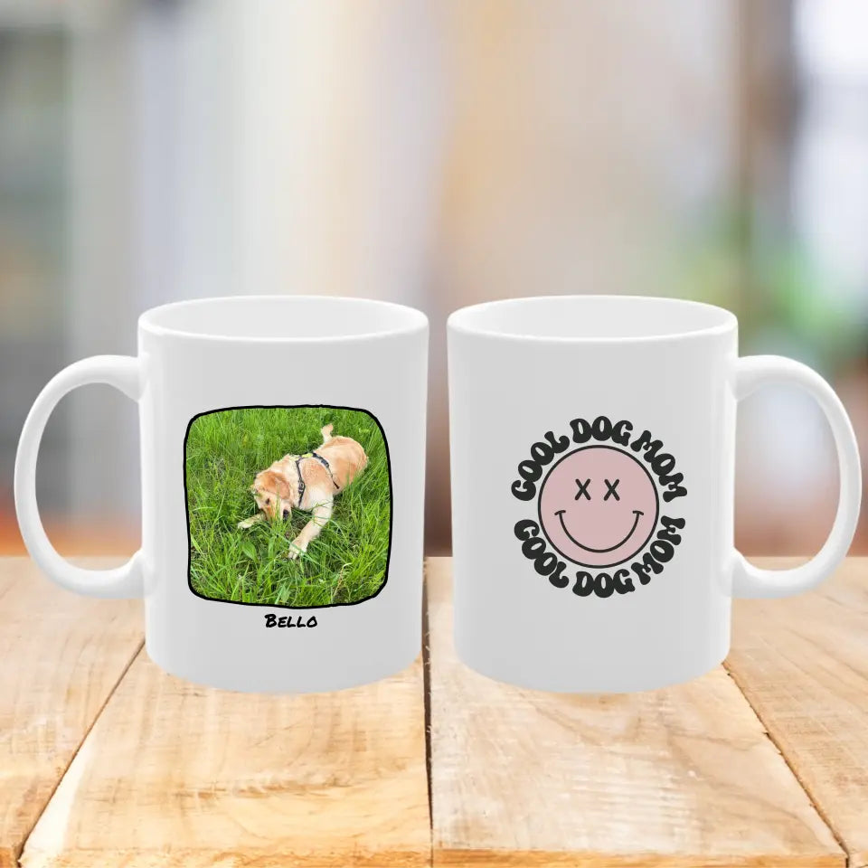 Personalisierte Tasse mit Foto und Spruch Produkte: Weiße Fototasse - PAWZLOVE