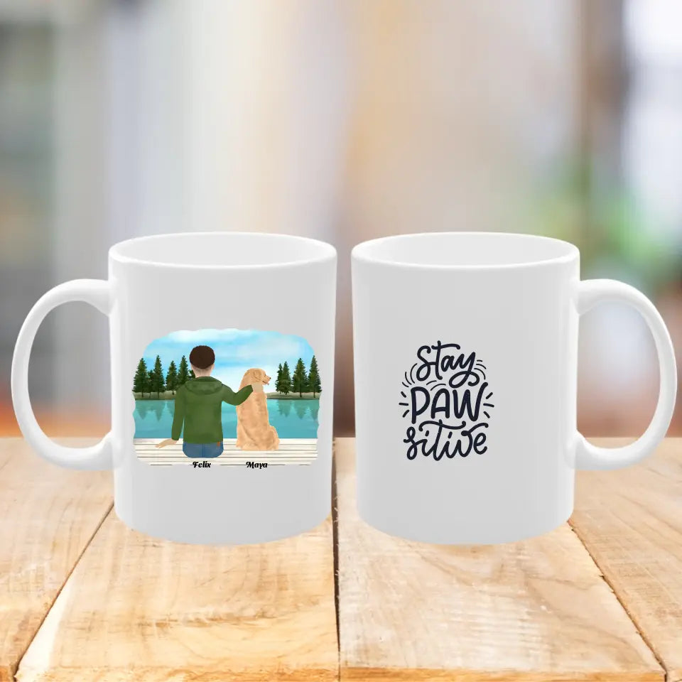 Personalisierte Tasse für Herrchen