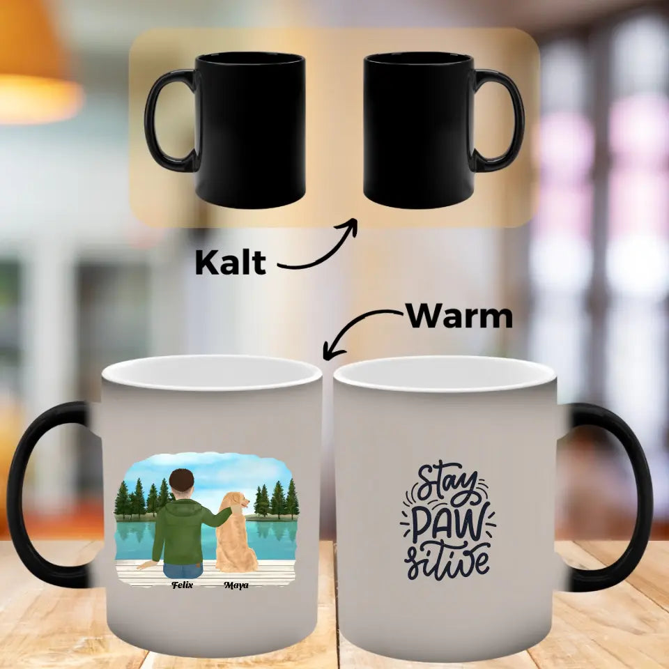 Personalisierte Tasse für Herrchen