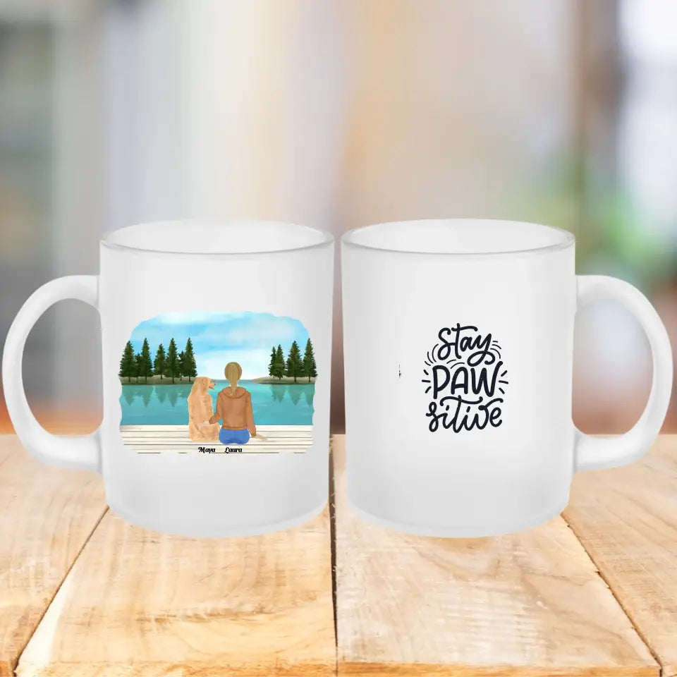 Personalisierte Tasse für Frauchen