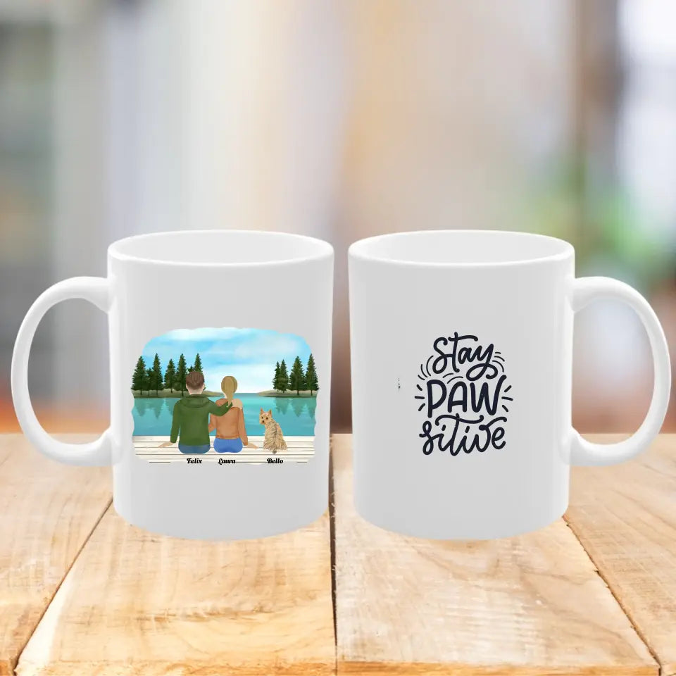 Personalisierte Tasse für die Familie