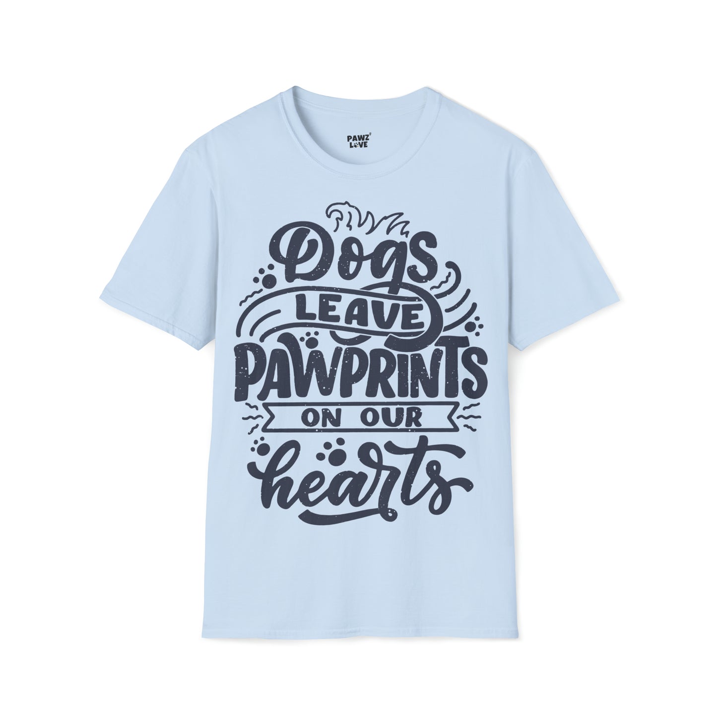 Softstyle T-Shirt "Pawprints"