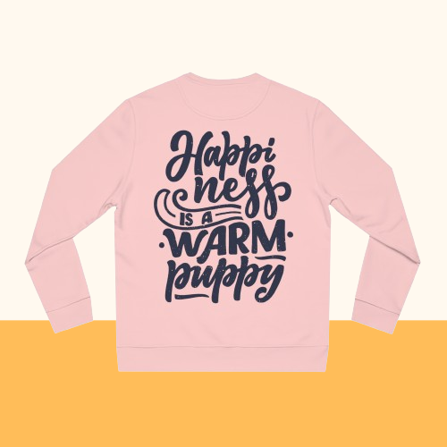 Backprint Changer Sweatshirt "Happiness"