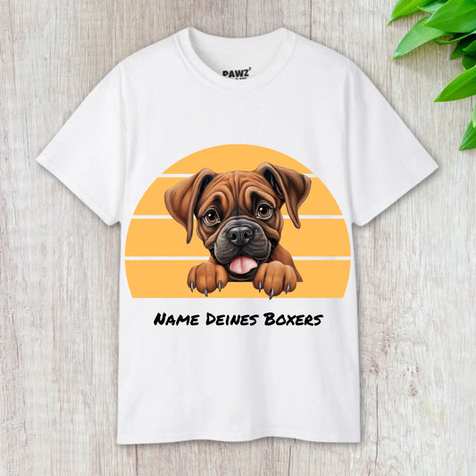 Französische Bulldogge T-Shirt Weiß