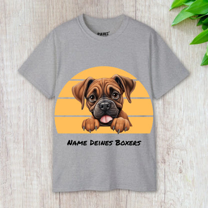 Französische Bulldogge T-Shirt Grau