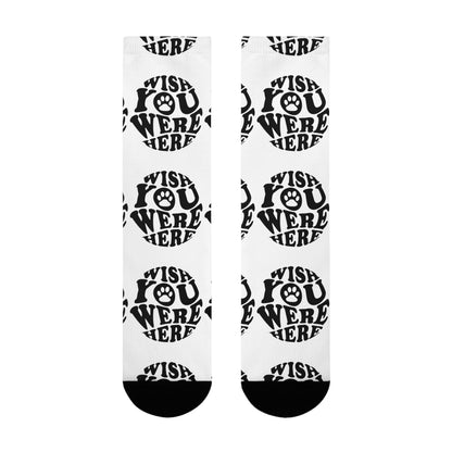 Socken "WISH YOU WERE HERE" Size: S| Pawzlove