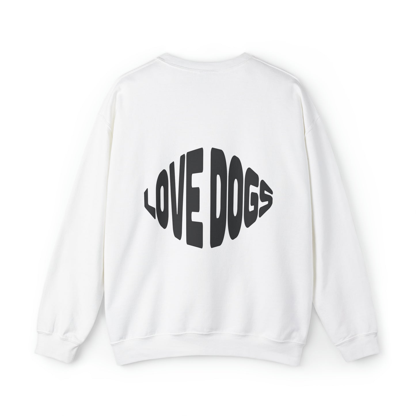 Heavy Blend™ Crewneck Sweatshirt "LOVE DOGS"