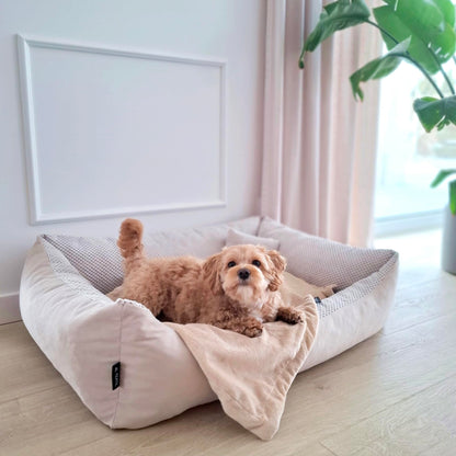 4L Textil Kuscheliges Hundebett für mittelgroße Hunde