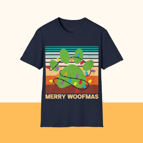 Softstyle T-Shirt "Merry Woofmas"