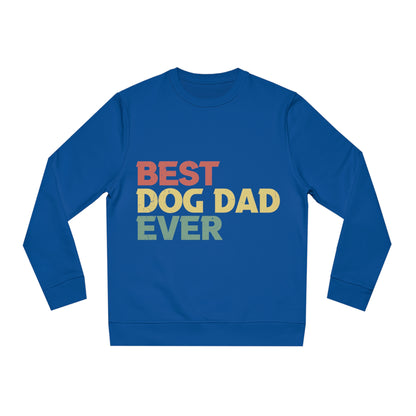 Changer Sweatshirt "Best Dog Dad ever" Farbe: Blau| Pawzlove