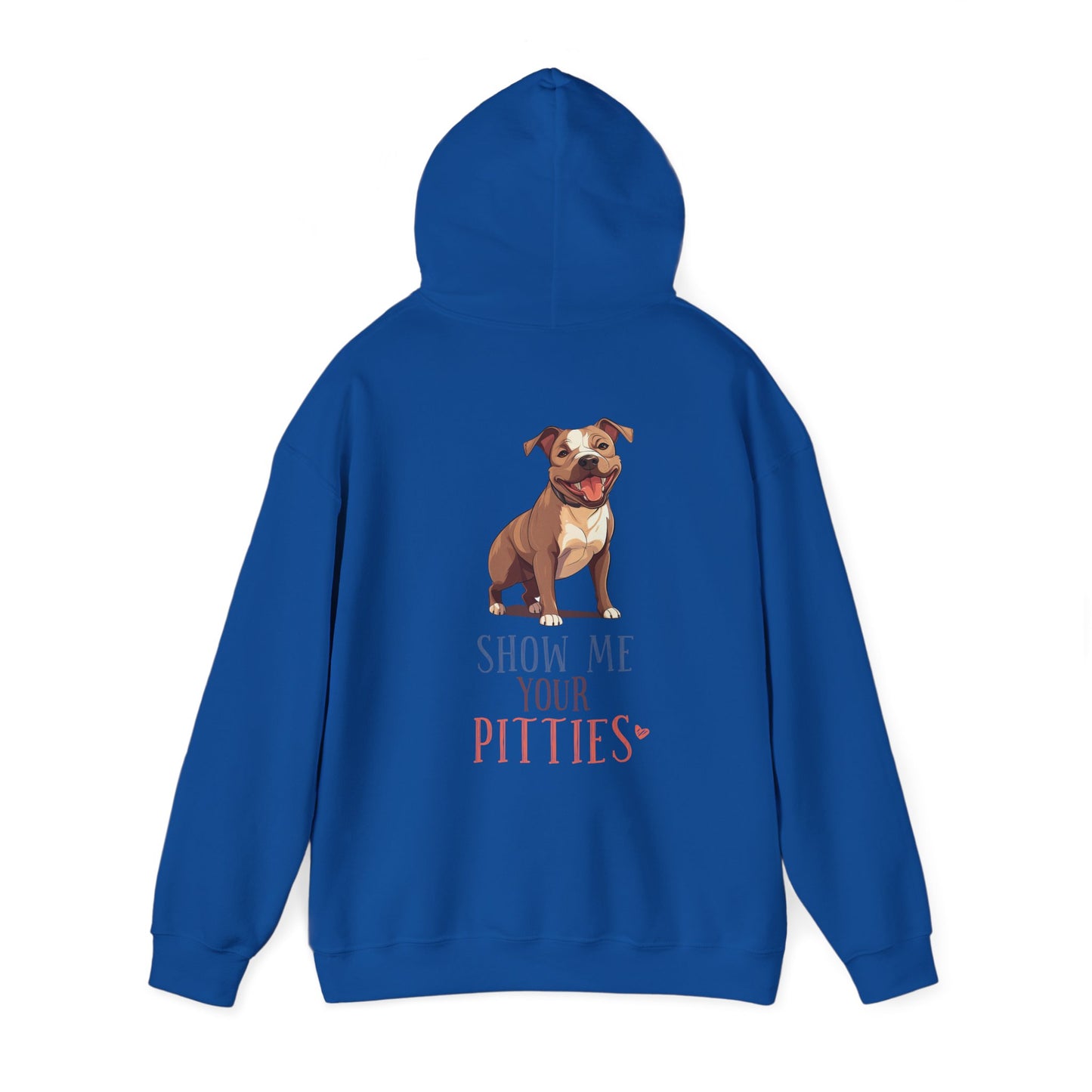 Backprint Heavy Blend™ Hooded Sweatshirt "Pitties"