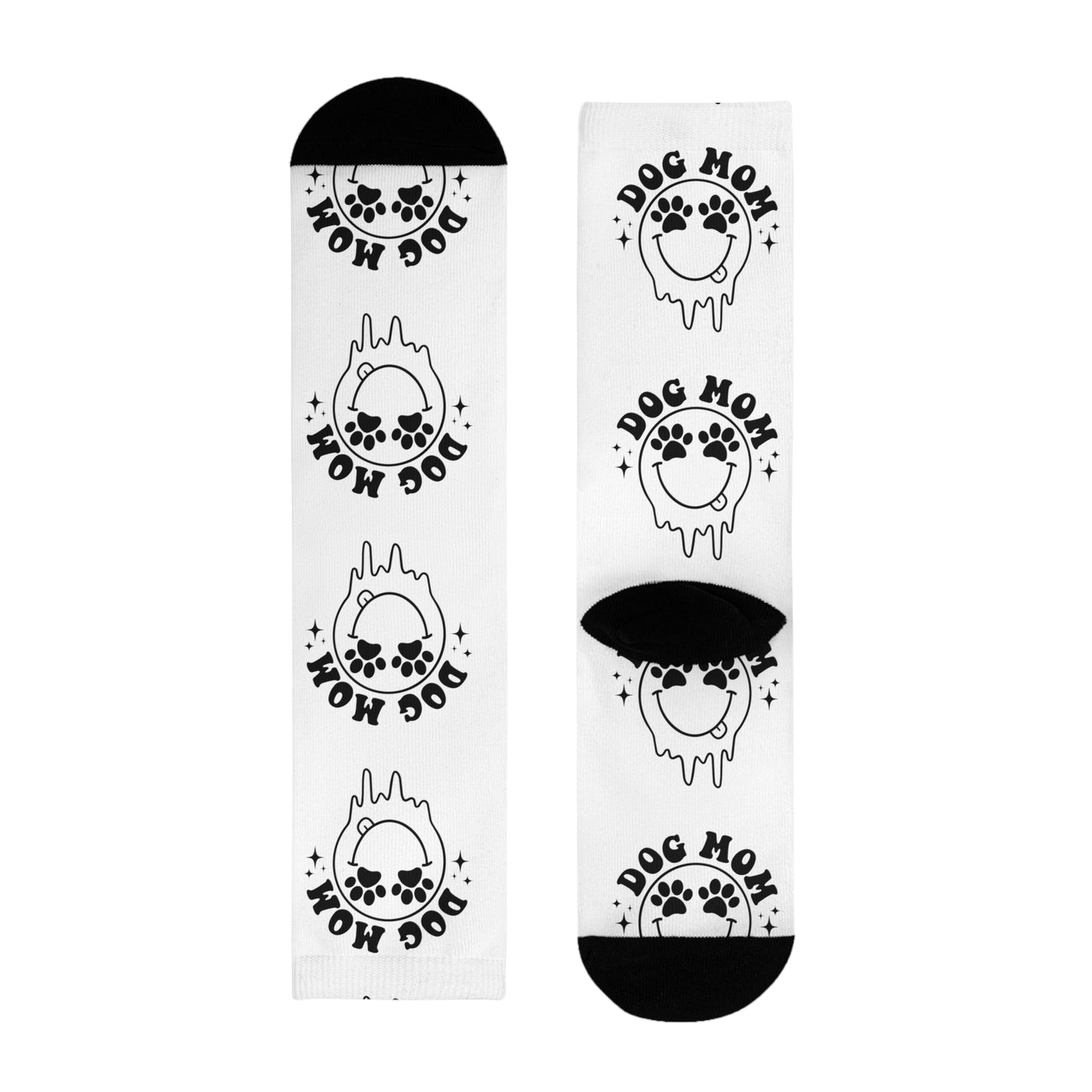 Socken "CRAZY DOG MOM" Size: S| Pawzlove