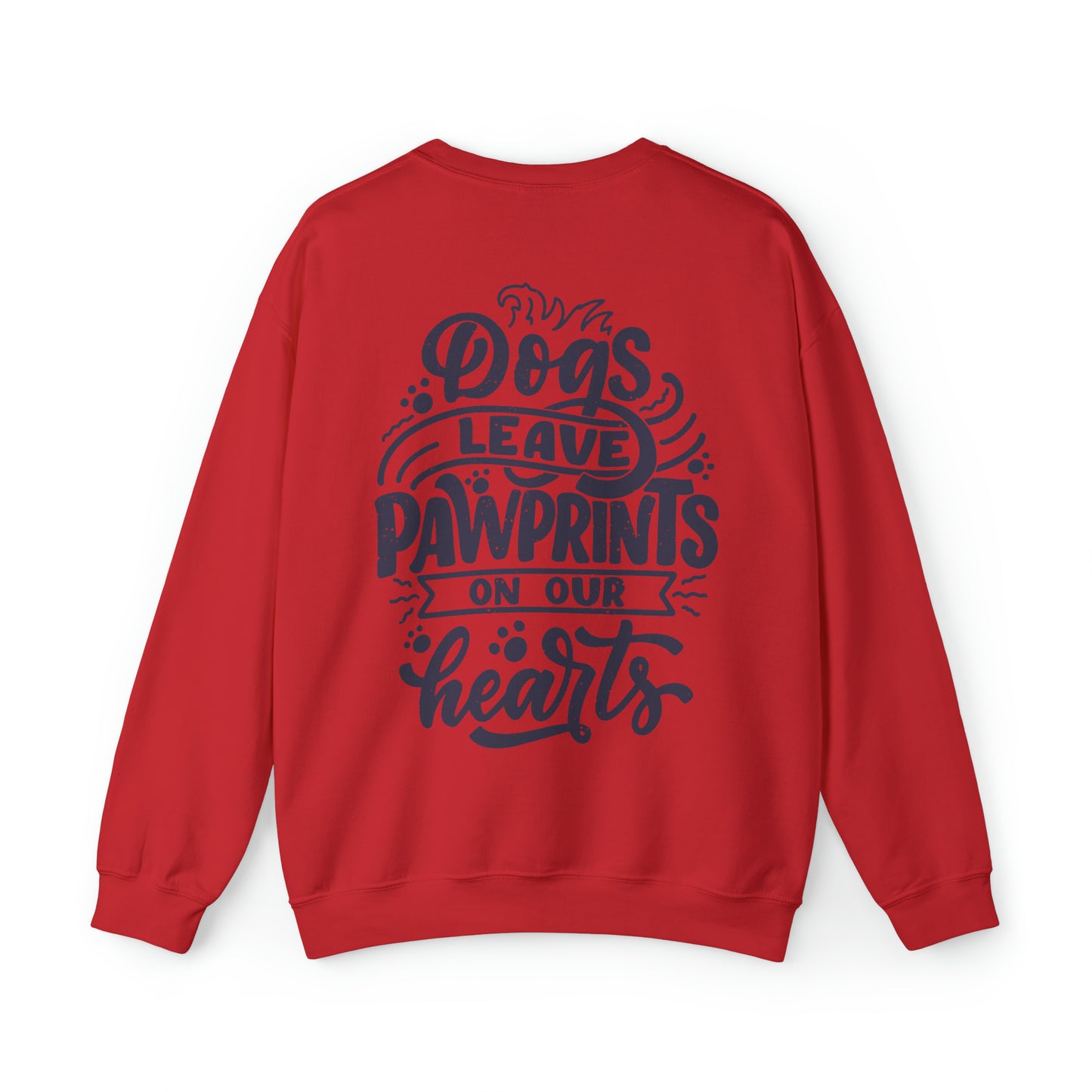 Heavy Blend™ Crewneck Sweatshirt "Pawprints"