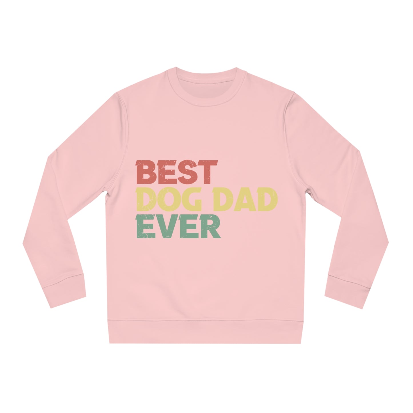 Changer Sweatshirt "Best Dog Dad ever" Farbe: Pink| Pawzlove