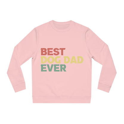 Changer Sweatshirt "Best Dog Dad ever" Farbe: Pink| Pawzlove