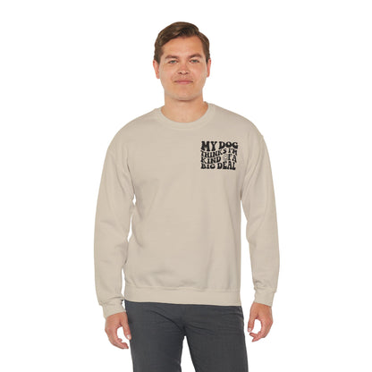 Backprint Heavy Blend™ Crewneck Sweatshirt "Big Deal"