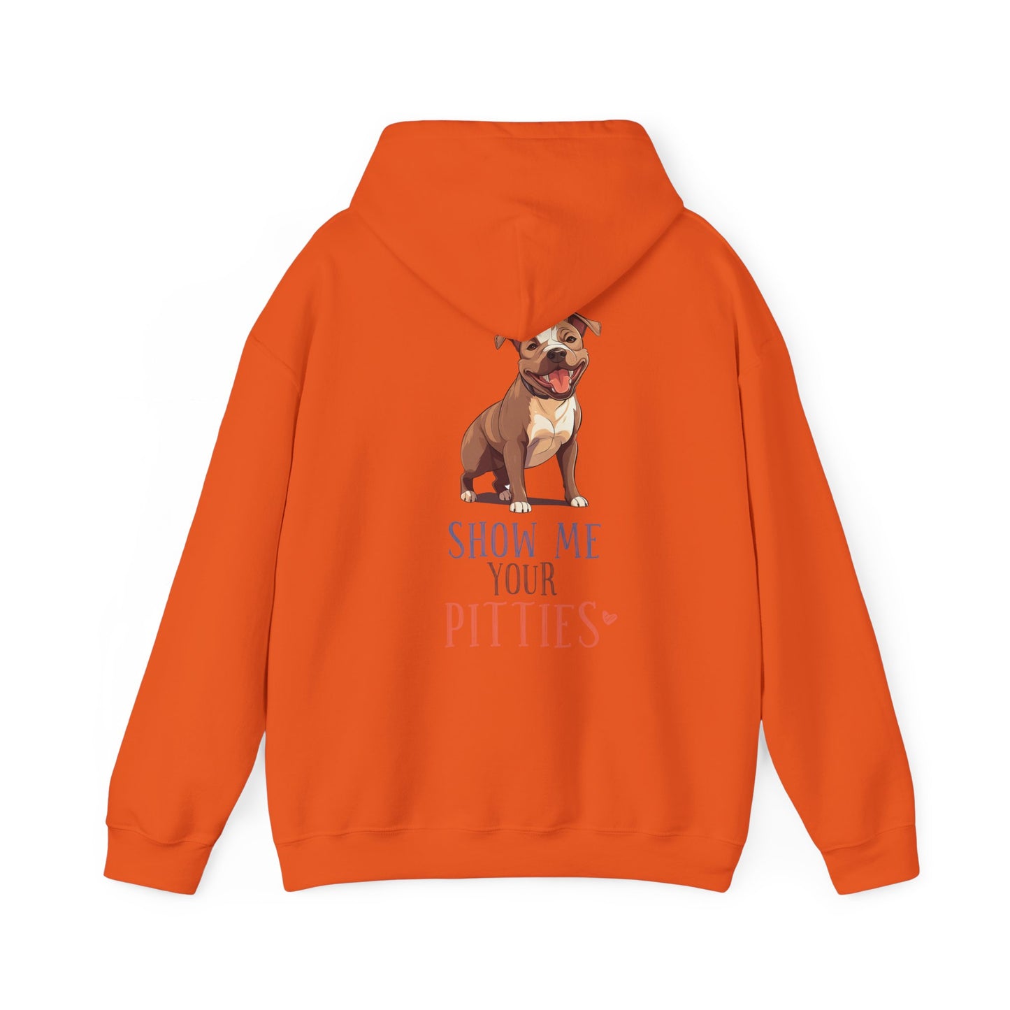 Backprint Heavy Blend™ Hooded Sweatshirt "Pitties"