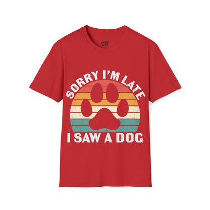 Softstyle T-Shirt "I saw a Dog"