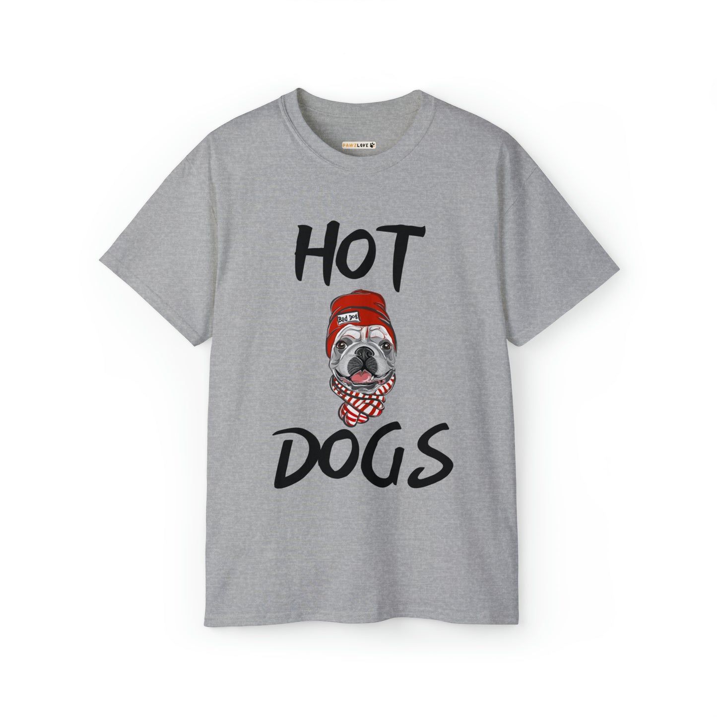 Ultra Baumwolle T-Shirt "HOT DOGS"