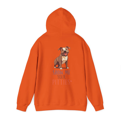 Backprint Heavy Blend™ Hooded Sweatshirt "Pitties"