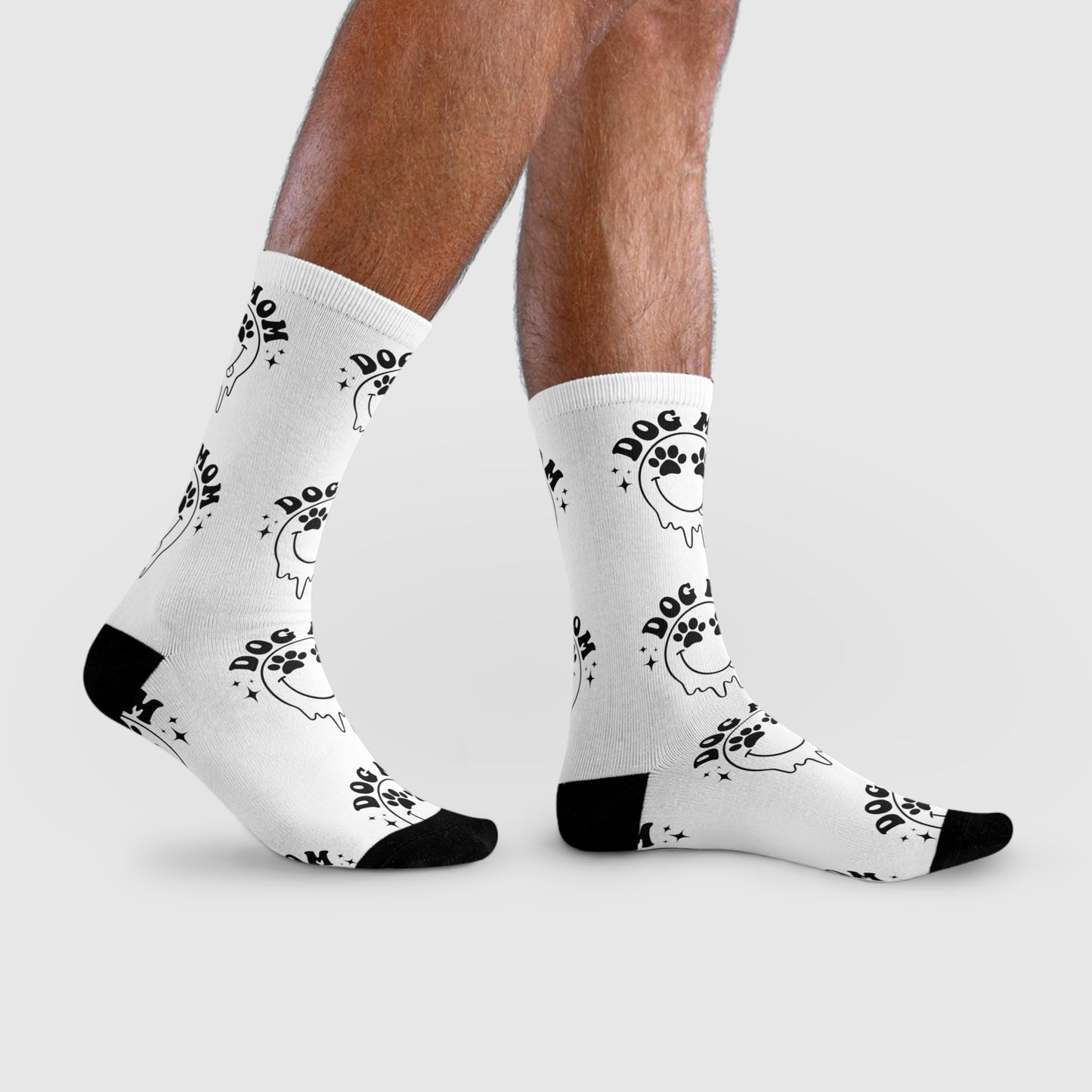 Socken "CRAZY DOG MOM" Size: M| Pawzlove