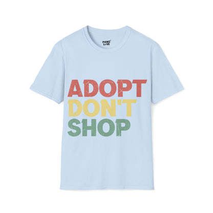 Softstyle T-Shirt "Adopt don't shop"