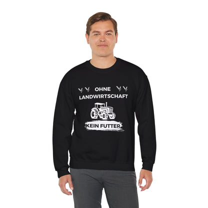 Heavy Blend™ Crewneck Sweatshirt "Ohne Landwirtschaft kein Futter"