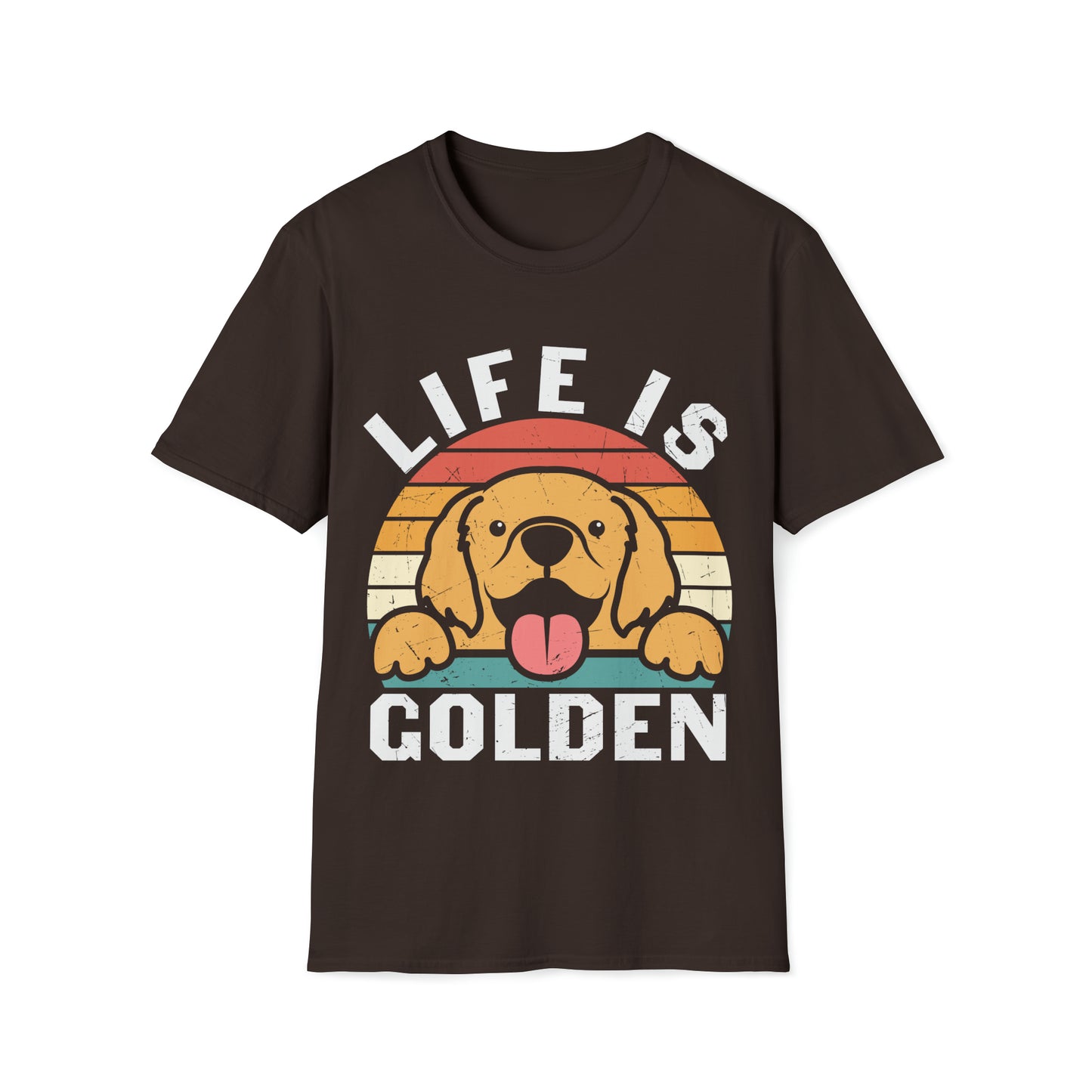 Softstyle T-Shirt "Life is Golden"