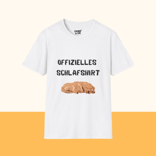 Softstyle "Offizielles Schlafshirt"