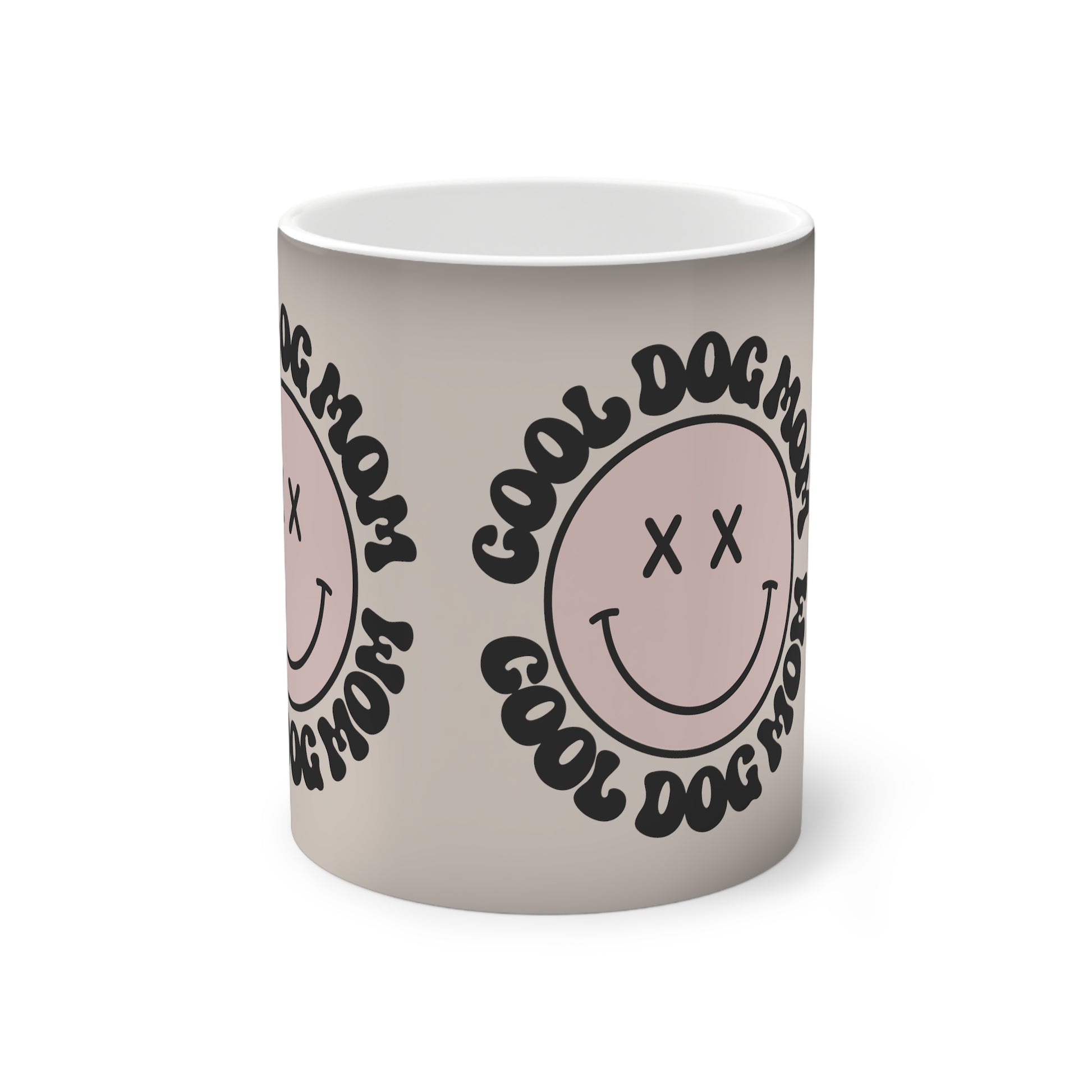 Magische Tasse "Cool Dog Mom" Volumen: 0.33 Liter| Pawzlove