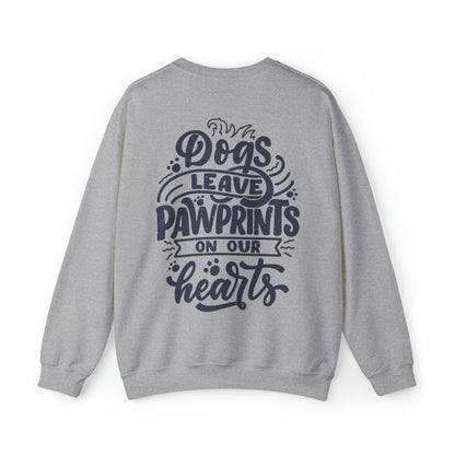 Heavy Blend™ Crewneck Sweatshirt "Pawprints"