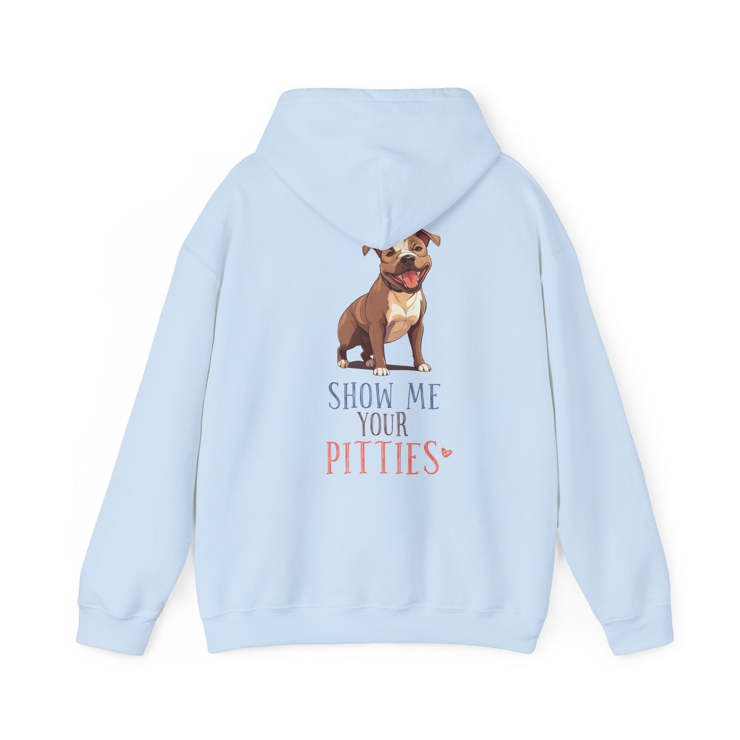 Backprint Heavy Blend™ Hooded Sweatshirt "Pitties"