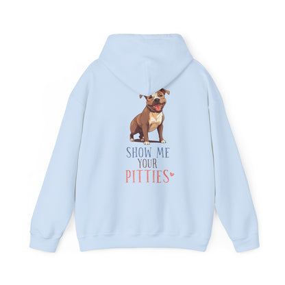 Backprint Heavy Blend™ Hooded Sweatshirt "Pitties"