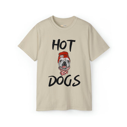 Ultra Baumwolle T-Shirt "HOT DOGS"