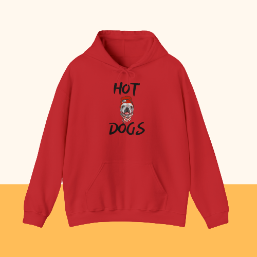 Hooded Sweatshirt "HOT DOGS"