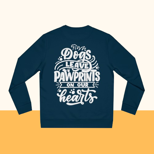 Backprint Changer Sweatshirt "Pawprints"