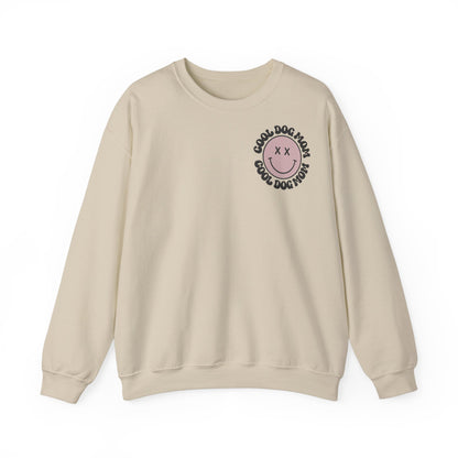 Heavy Blend™ Crewneck Sweatshirt "Cool Dog Mom"