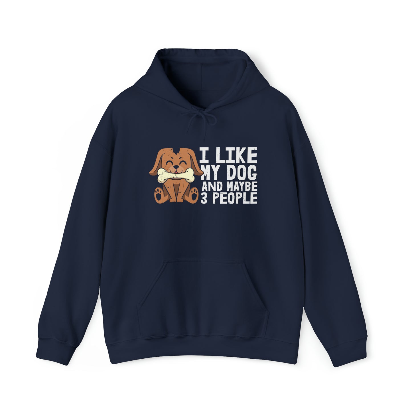 Heavy Blend™ Hooded Sweatshirt "I like my Dog"