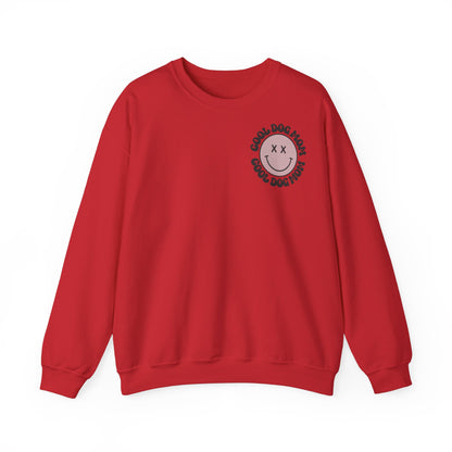 Heavy Blend™ Crewneck Sweatshirt "Cool Dog Mom"